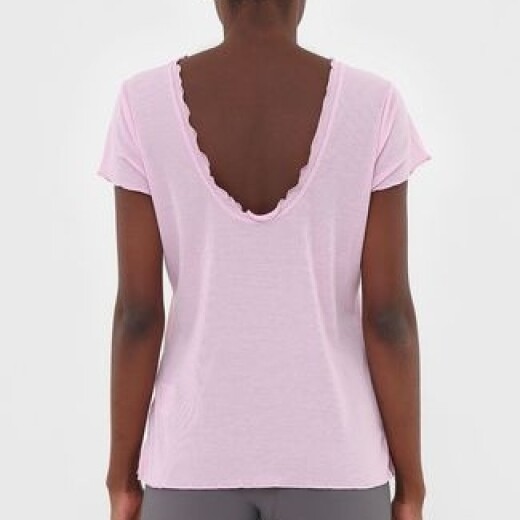 Remera Nike dama training rosa VNR SS S/C
