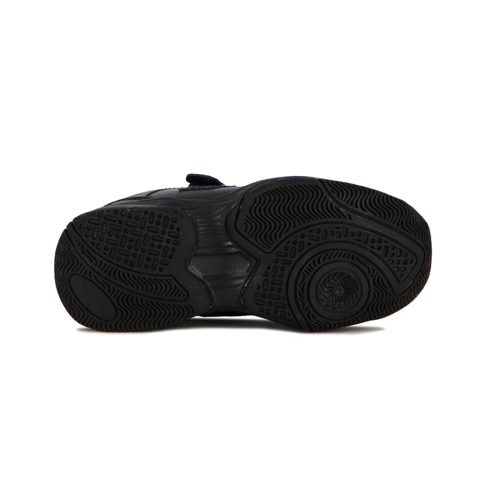 Lotto champion niño/a tennis cuero c/velcro negro negro Negro-Negro