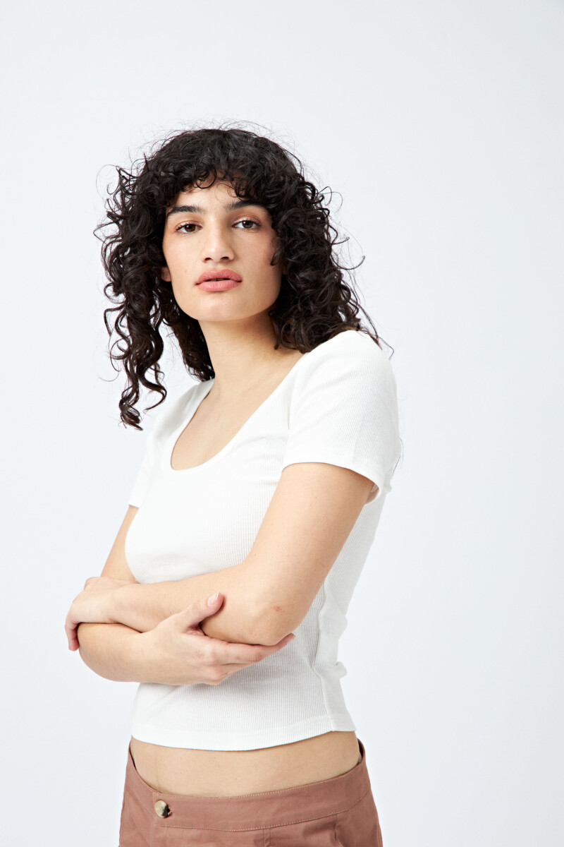 REMERA MONIMA Blanco