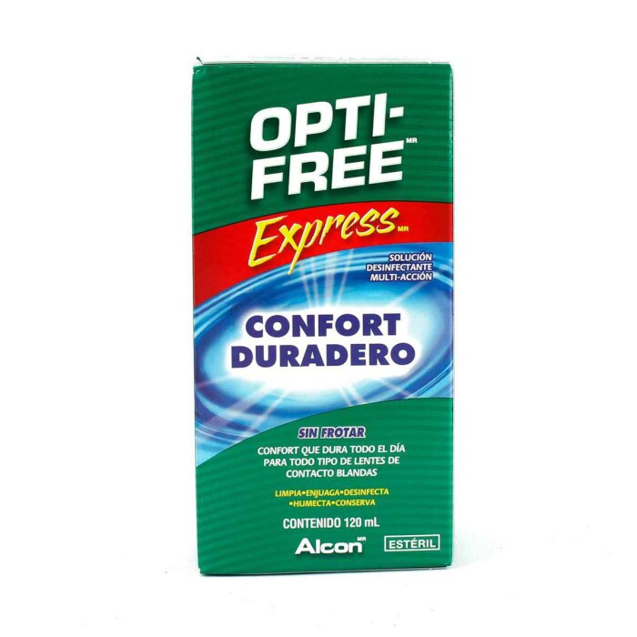 OPTI-FREE EXPRESS SOL. FRASCO X 120 ML. única
