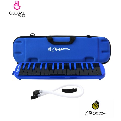 Melodica Magma azul 32 notas c/funda rígida teclas negras Melodica Magma azul 32 notas c/funda rígida teclas negras