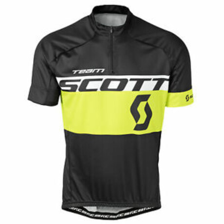 Camiseta Scott Rc Team 20 Manga Corta Negro/amarillo