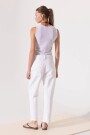 JEANS BOYFRIEND WHITE Blanco