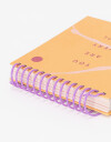 Anotadores Cuadernos y Memos Anotadores Anotador Anillado Con Estampa. - Combinacion Multicolor