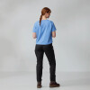 Polo Fjallraven Fjallblomster Logo T-shirt W Mujer Ultramarine