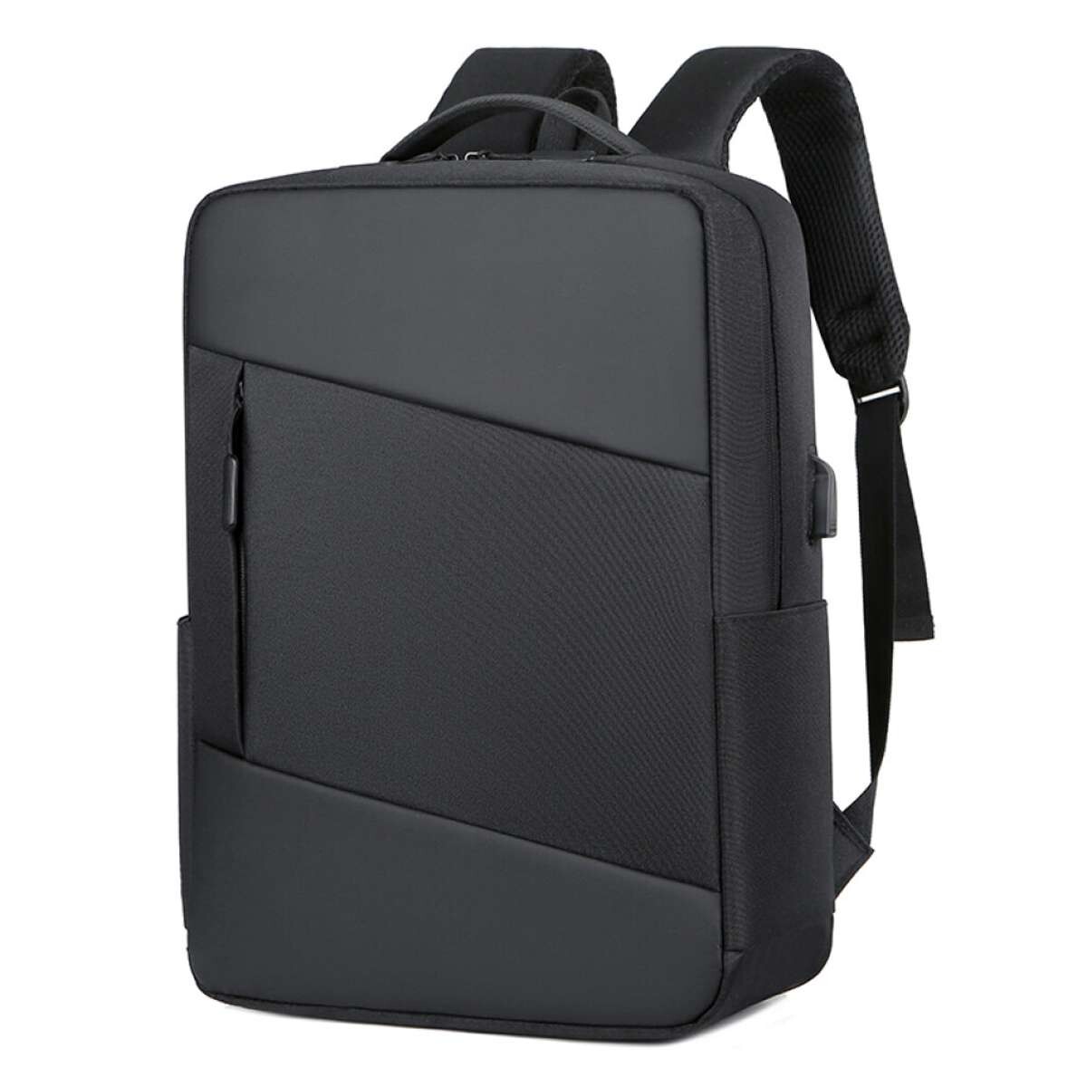 Mochila Wired - Negro C/Gris 