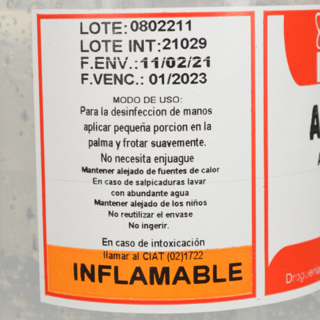 Alcohol en Gel 980 mL