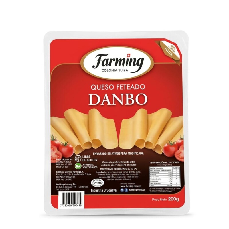 QUESO FETEADO DANBO 200G QUESO FETEADO DANBO 200G