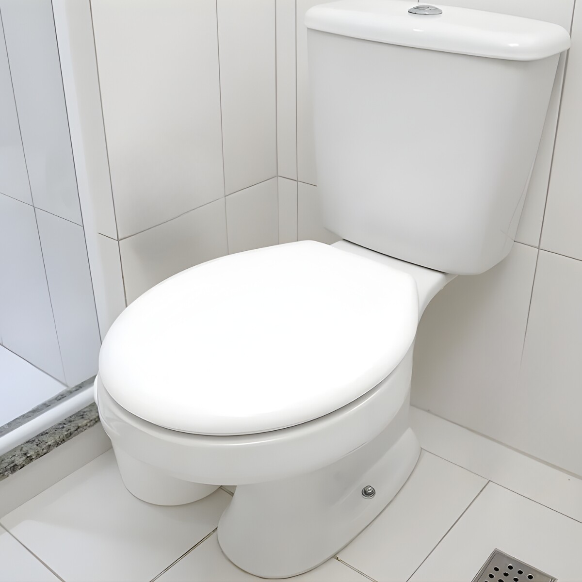 Asiento de inodoro Confort Eco - BLANCO 