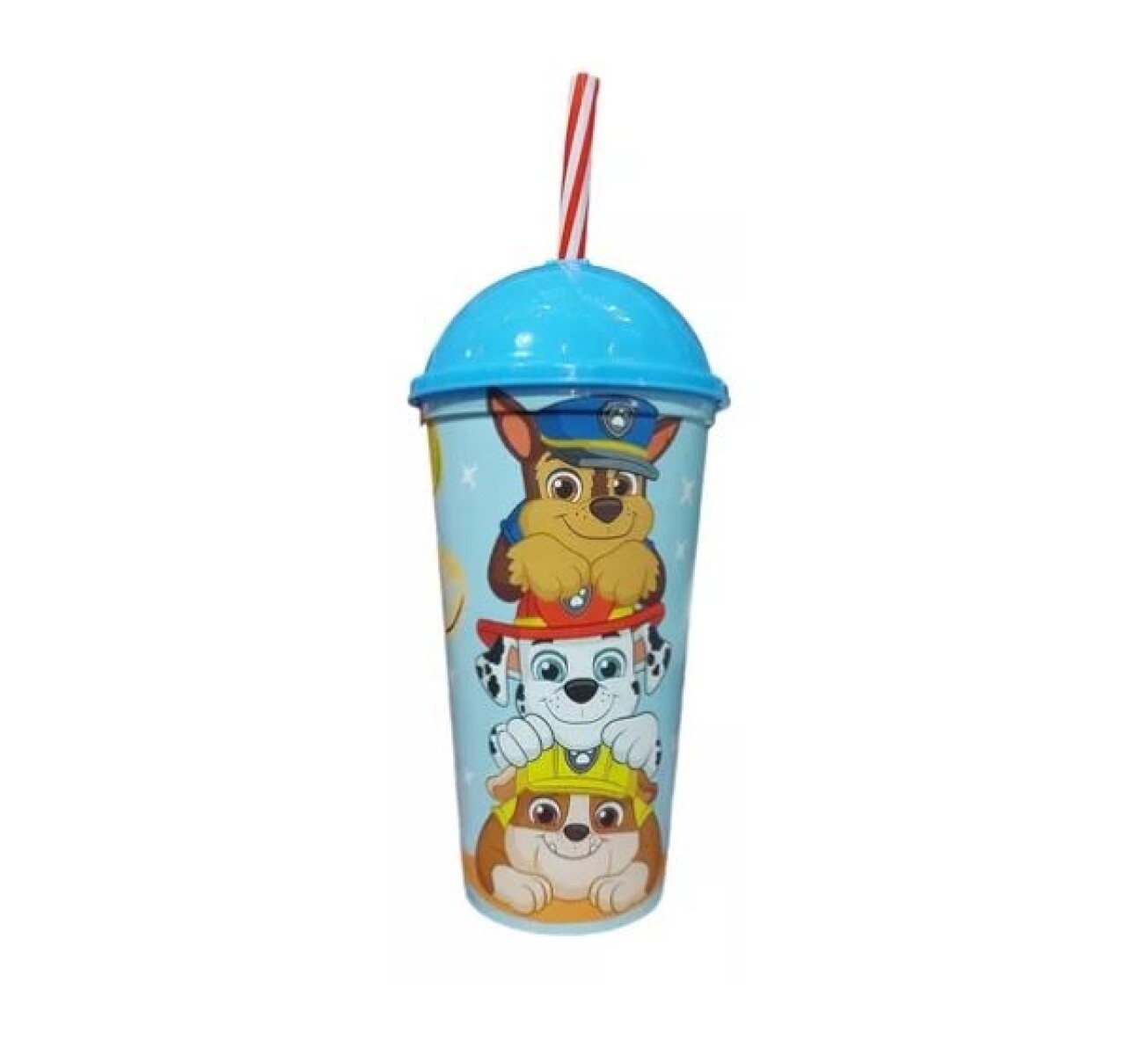 Vaso Plástico Shake 500 Ml Azul Paw Patrol 