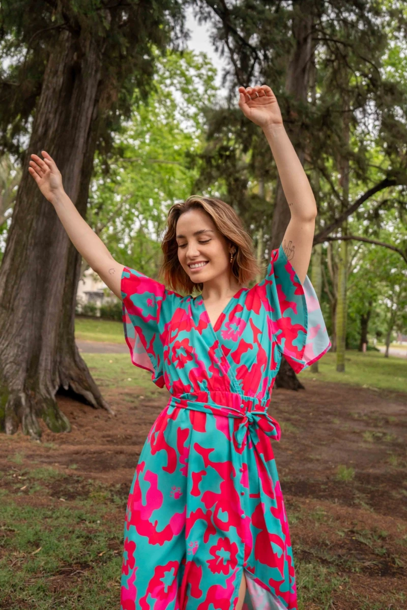 Vestido Beat Verde