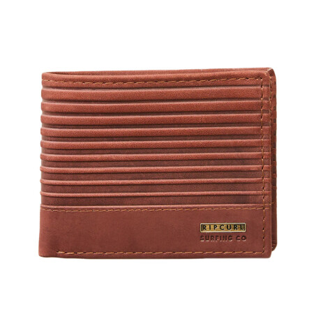 Billetera Rip Curl Stagger Rfid 2 In 1 Marrón