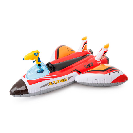 Flotador Intex Avión Inflable Con Pistola De Agua Inx057536
