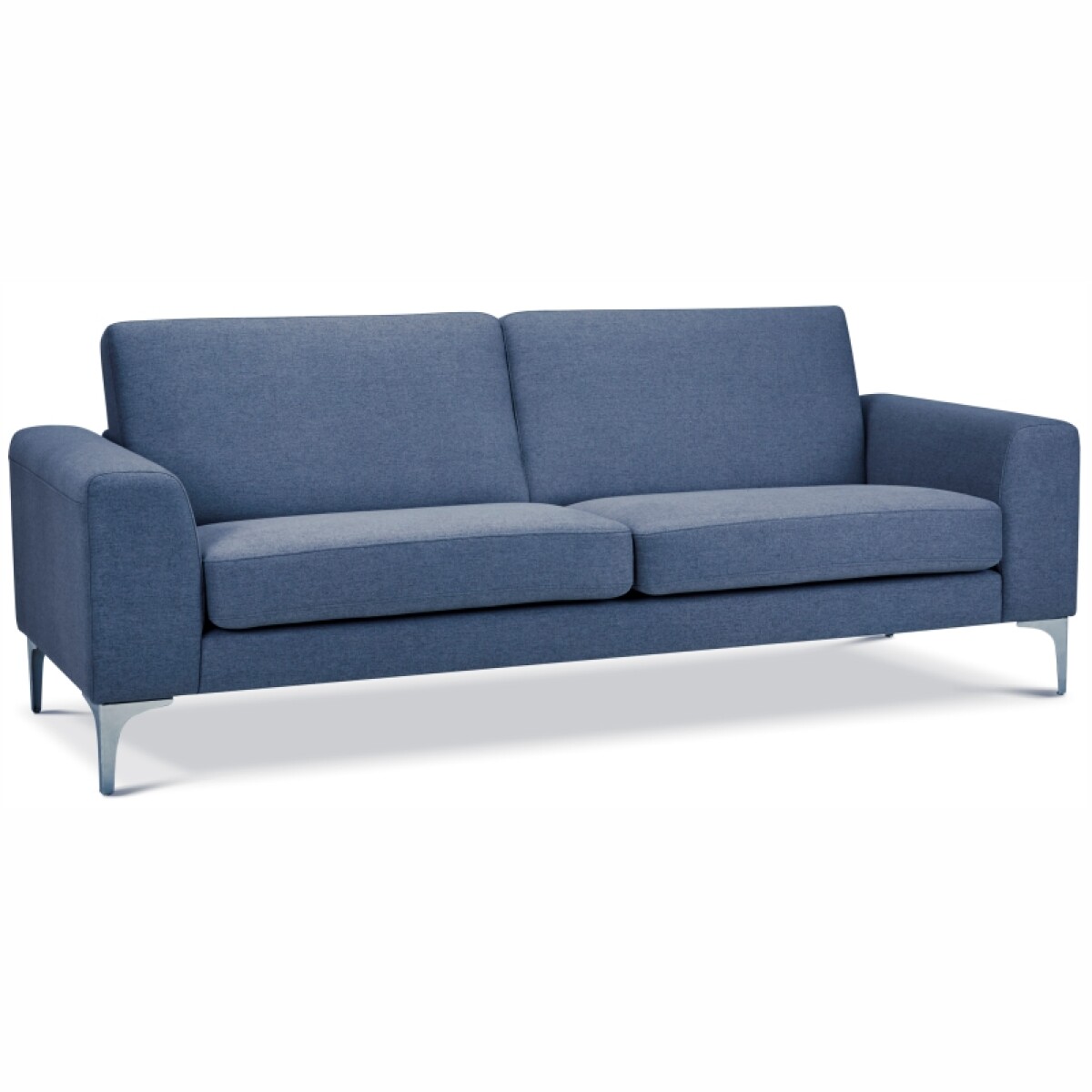 Sofá Modelo 810N3 3 cuerpos en Tela - Azul 