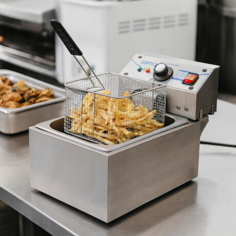 Fritador Eléctrico de Mesa de 1 Boca 6 Litros Fritador Eléctrico de Mesa de 1 Boca 6 Litros
