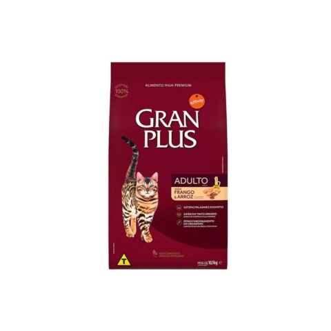 Gran Plus Gato Adulto Pollo y Arroz 10,1 kg Gran Plus Gato Adulto Pollo y Arroz 10,1 kg