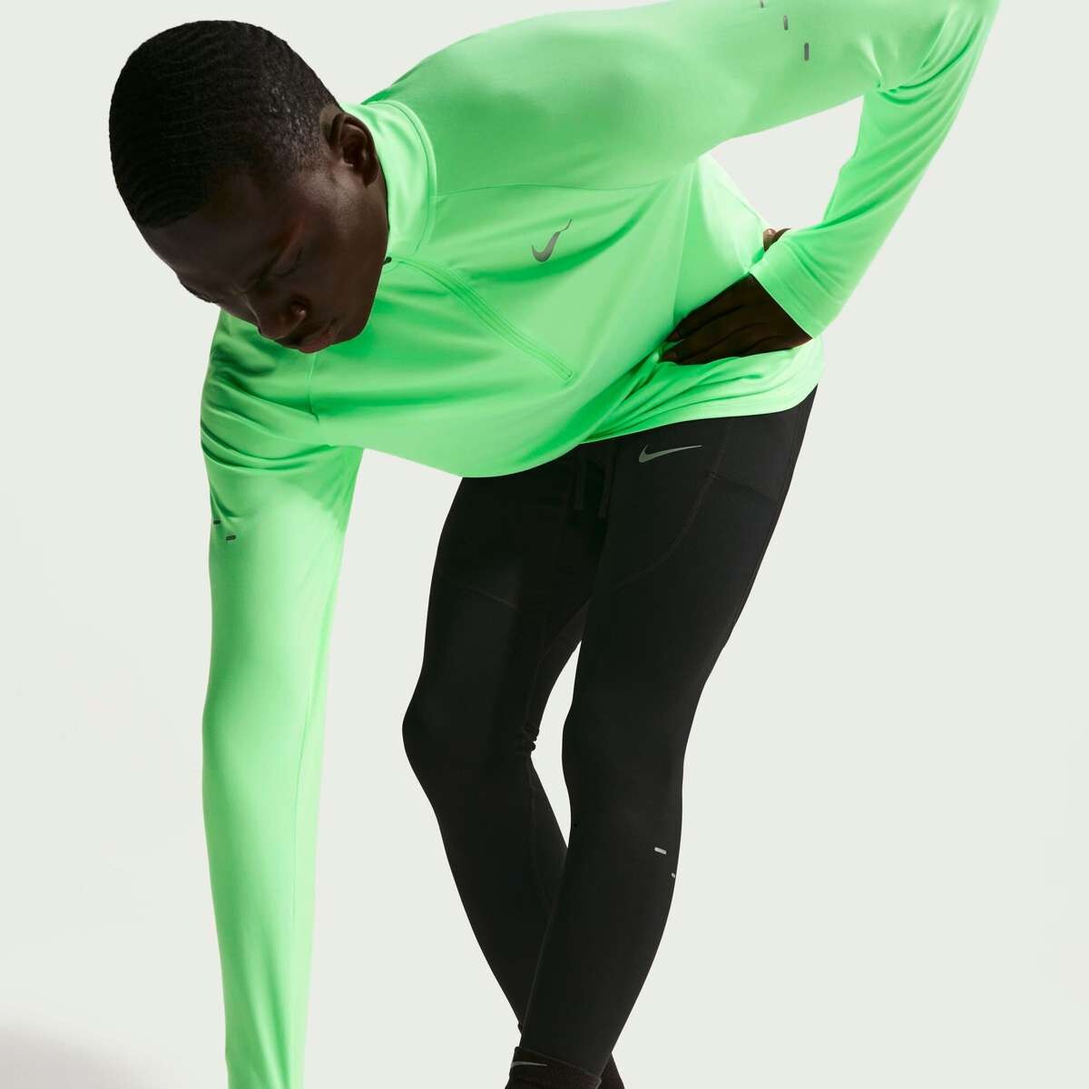 Pantalón Largo Nike Stride de Hombre - Negro 