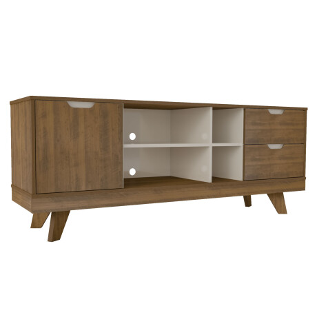 RACK DE LIVING MDF MARRON MICHIGAN