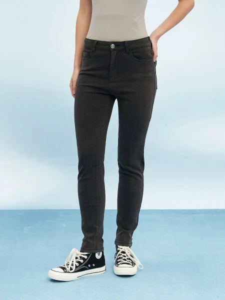 JEAN CADIZ SKINNY GRIS OSCURO