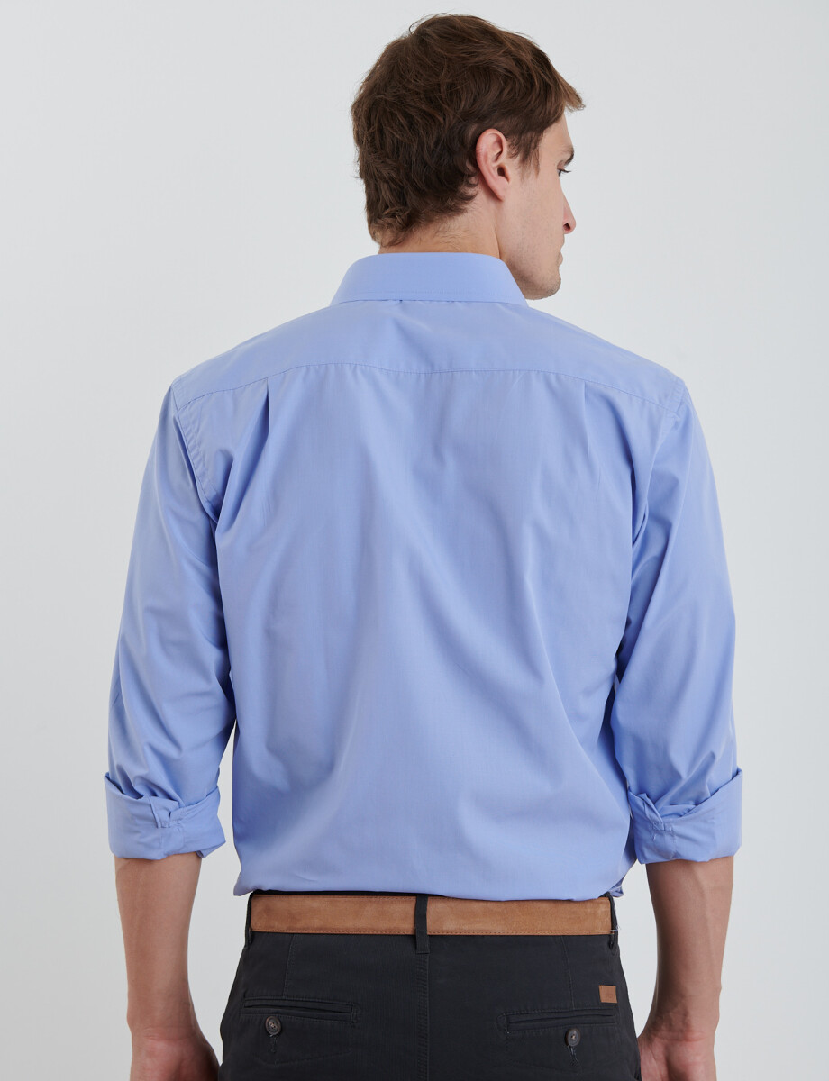 011683 CAMISA VESTIR HARRINGTON LABEL Celeste Oscuro