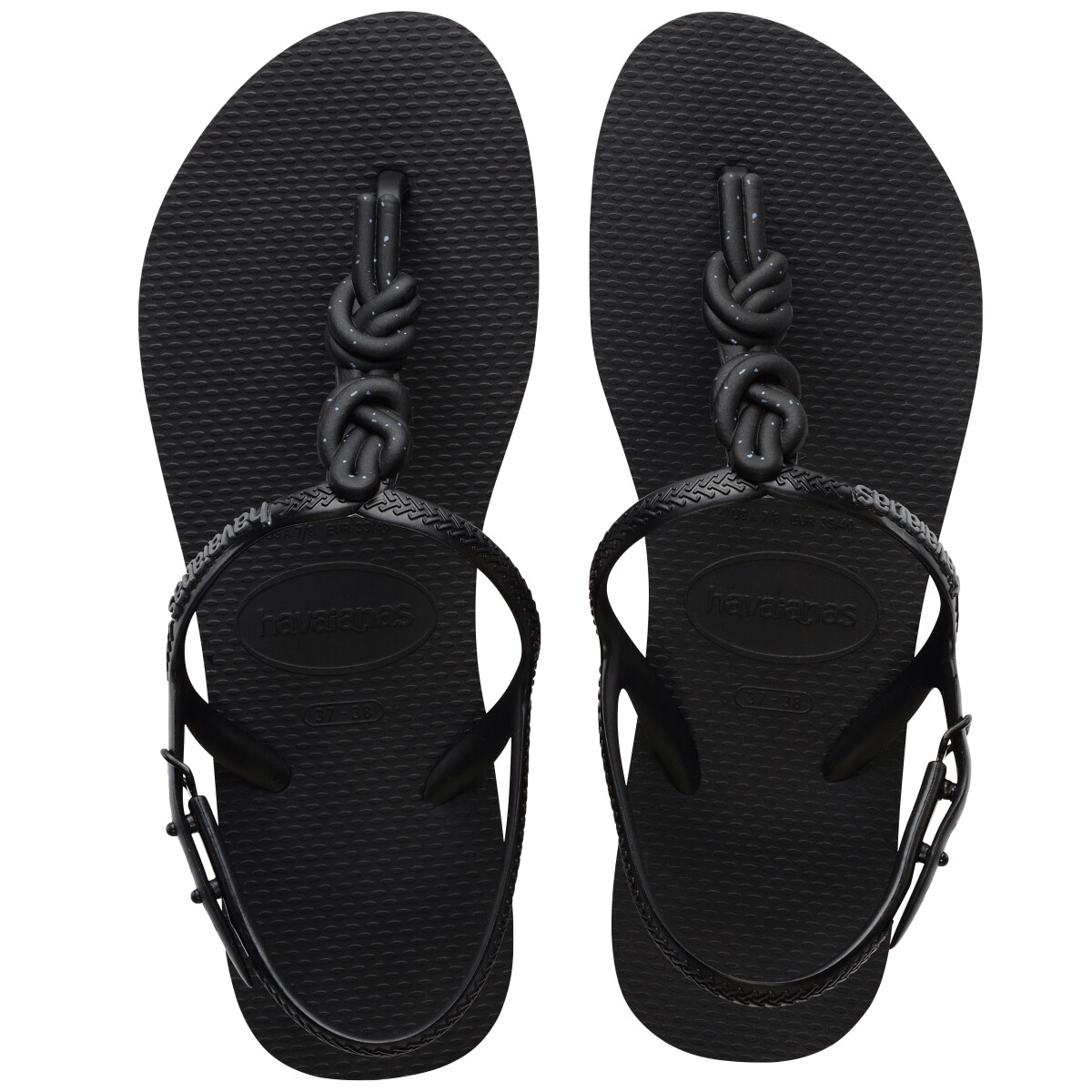 Sandalia de Mujer Havaianas Twist Plus - Negro 