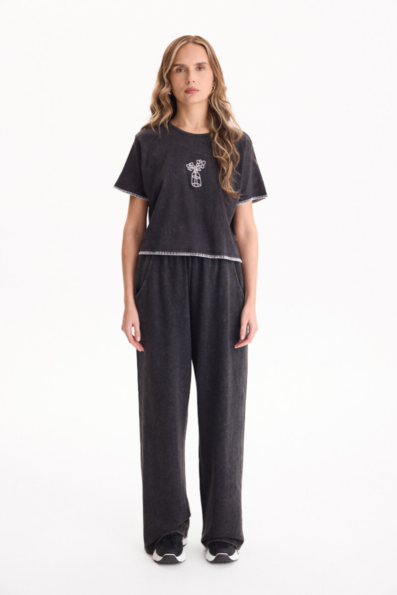 Pantalon Pearl Negro