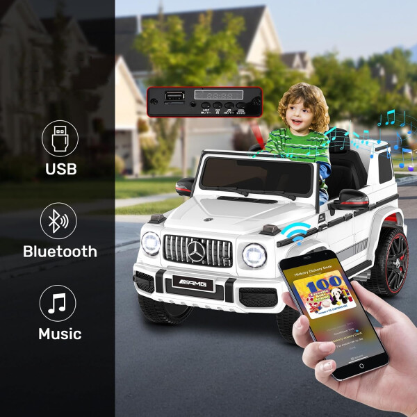 Camioneta Eléctrica Mercedes Benz Amg G63 Para Niños CAMIONETA ELECTRICA MERCEDES BENZ AMG