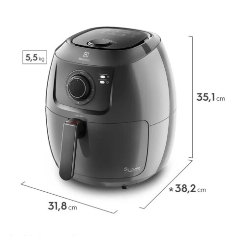 Freidora Air Fryer Electrolux 5 Litros 1700W Freidora Air Fryer Electrolux 5 Litros 1700W