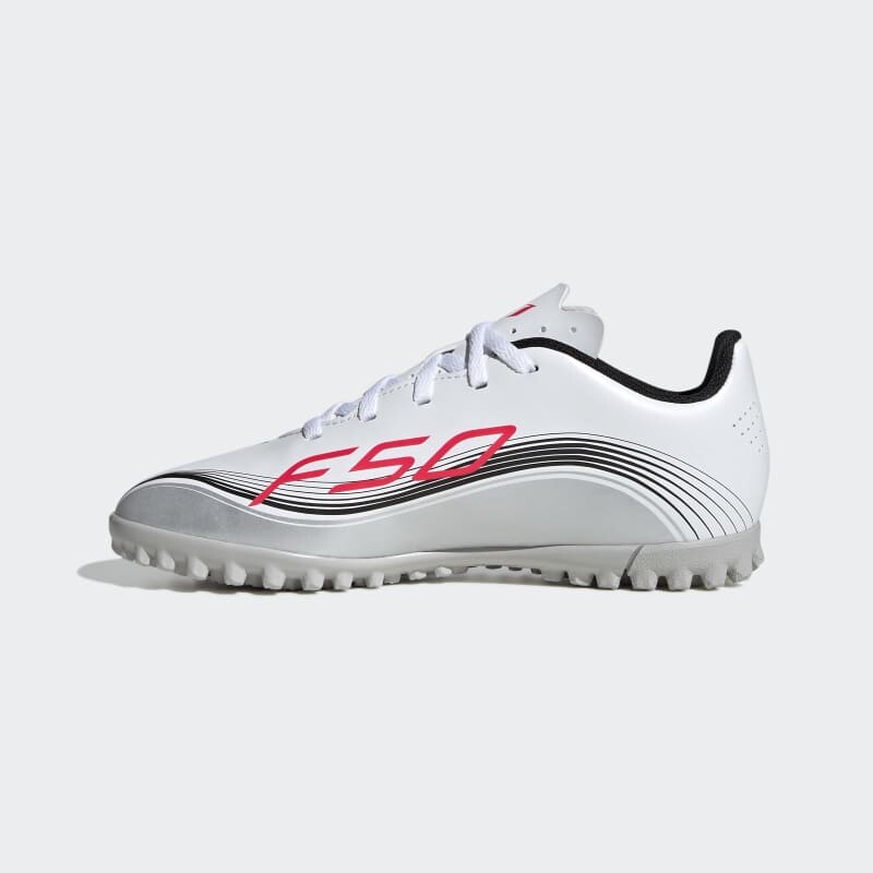Championes Adidas F50 Messi Club Césped Artificial Blanco