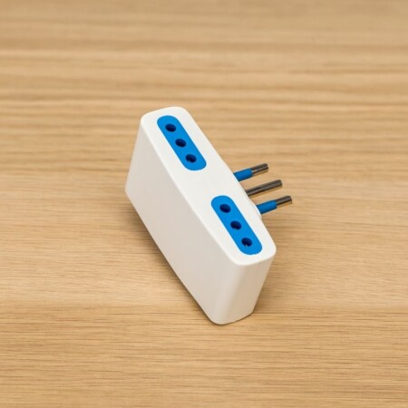 ADAPTADOR DERIVADO 4 MODULAR Blanco
