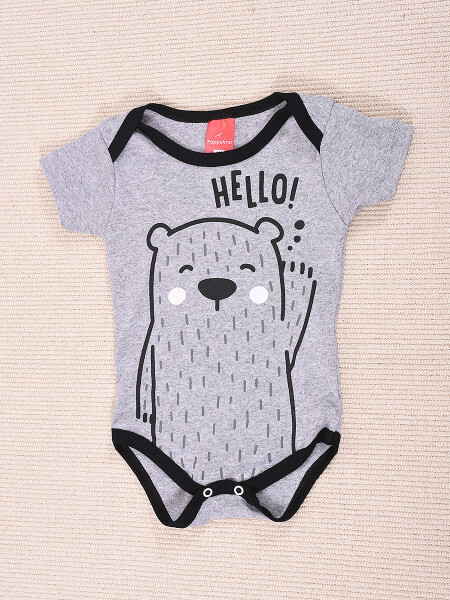 BODY HELLO BEAR GRIS