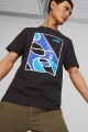 BUZO PUMA MC GRAPHICS COURT TEE Negro
