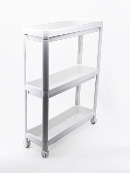CARRITO MULTIFINCION 3 ESTANTES BLANCO