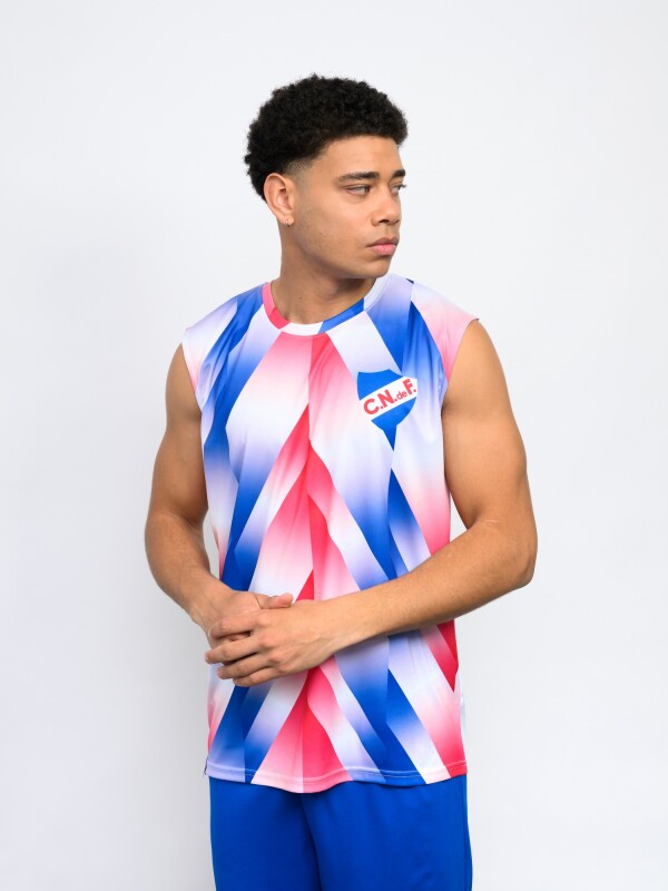 MUSCULOSA VETRA Licencias Hombre Blanco, Azul Marino, Rojo