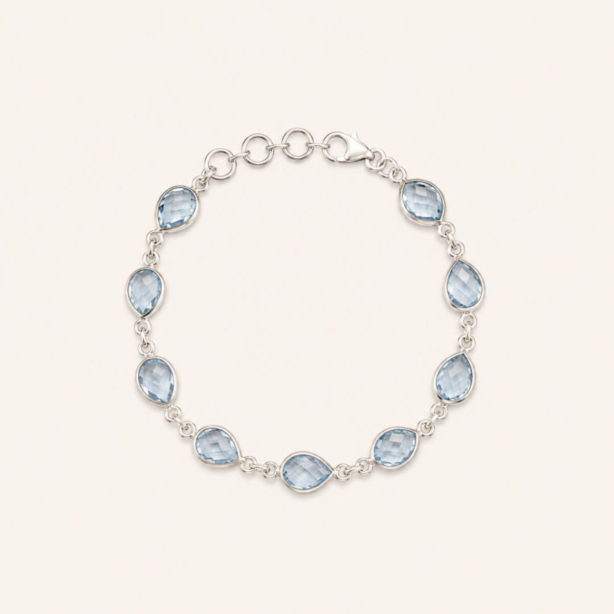 Pulsera Santorini Topacio - Plata 925 
