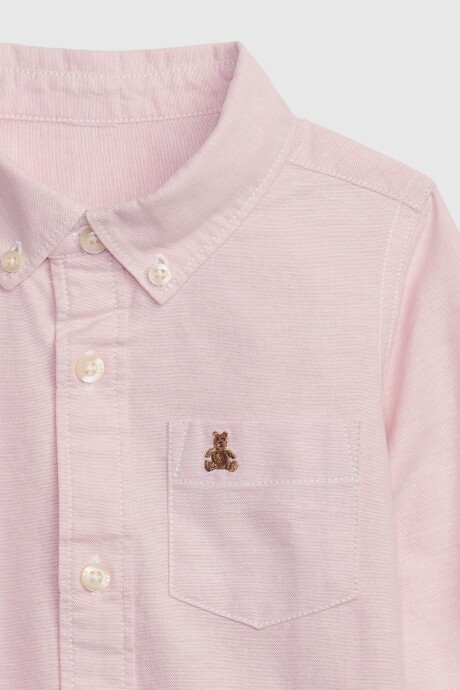 Camisa Oxford Toddler Niño Pink Standard