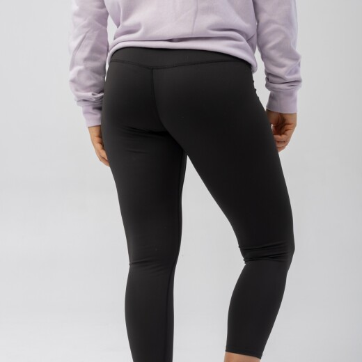 Calza Menpi Alta Calidad Training Dama 7/8 Negro S/C