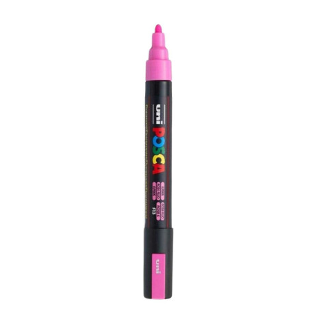 Marcador Uni Posca PC-5M 2.5mm 5M 2.5mm Rosado Fluo