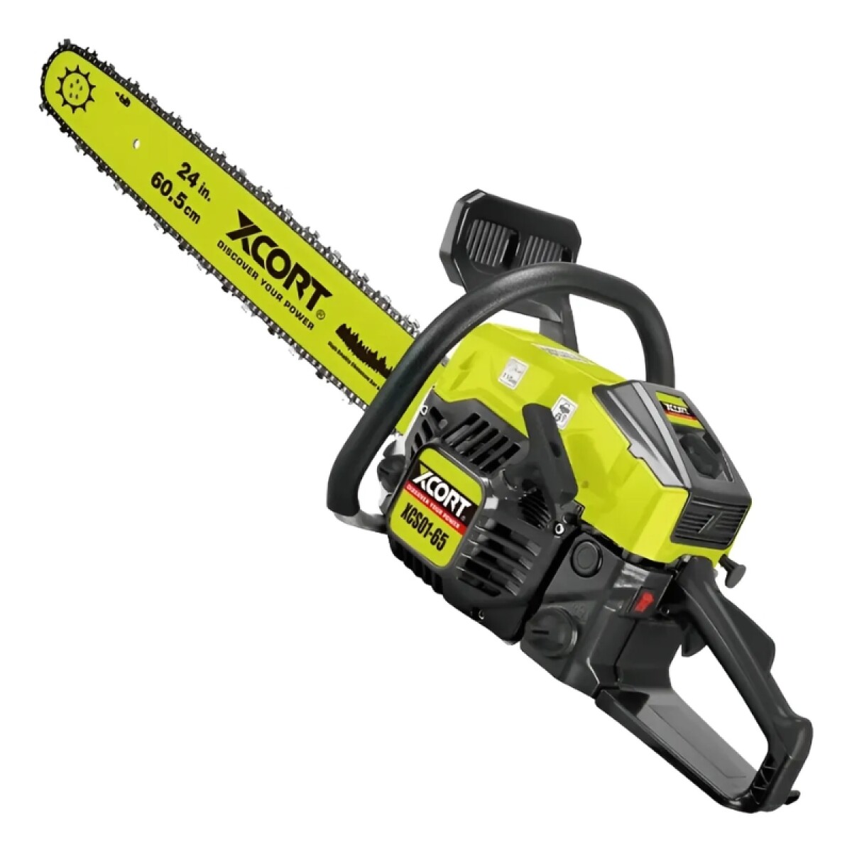 XCORT MOTOSIERRA PROFESIONAL 24 PULGADAS 65CC 3.0KW 4.0HP 