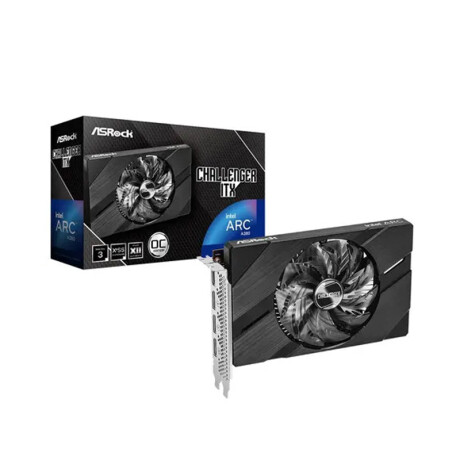 Tarjeta de video Asrock Intel A380 Challenger de 6gb ddr6 Tarjeta de video Asrock Intel A380 Challenger de 6gb ddr6