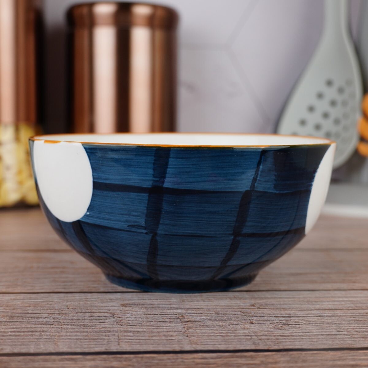 Bowl de cerámica con diseño 