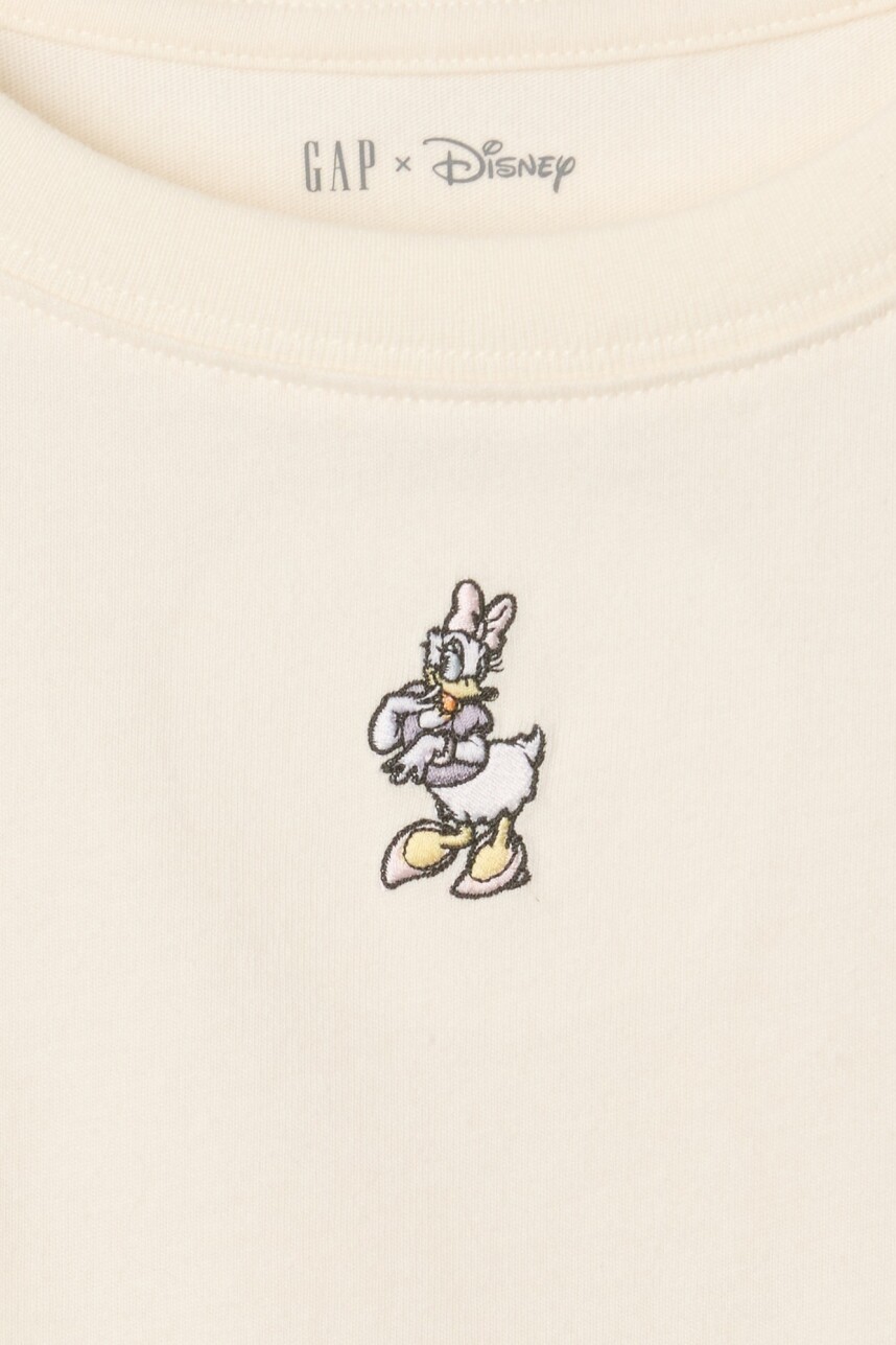 Remera Crop Minnie Niña Ivory Frost