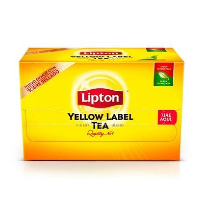 TÉ LIPTON 20U YELLOW LABEL Té Lipton 20u Yellow Label