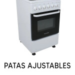 Cocina Eléctrica Futura Plus Cadiz Fut-50-e4 Blanco
