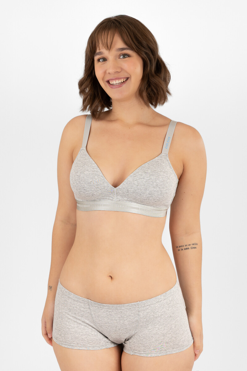 Soutien triangulo flux copa c Gris melange