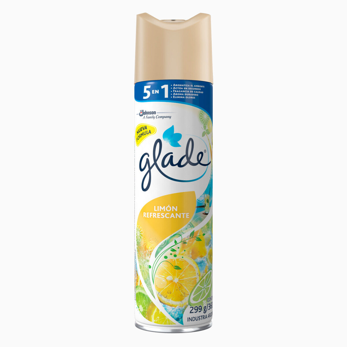 Desodorante de Ambiente Glade Aerosol - Limón 360 cm3 