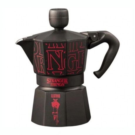 Cafetera Italiana BIALETTI Moka Edición Stranger Things Capacidad 3 Tazas Cafetera Italiana BIALETTI Moka Edición Stranger Things Capacidad 3 Tazas