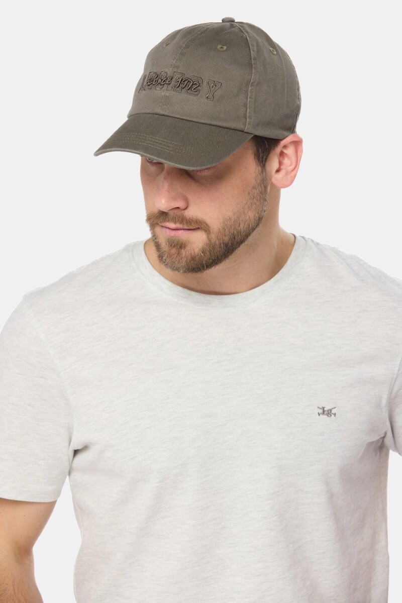 GORRO LEGACY 45076 PARCHE CUERO - VERDE 