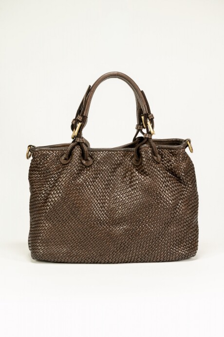 Cartera Lizza Marrón