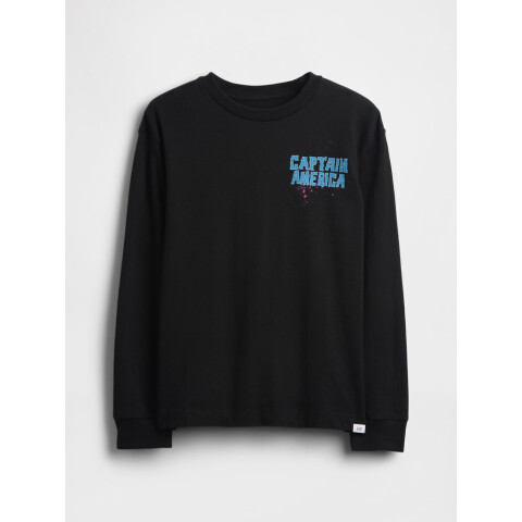 FR MVL LS GRAPHIC TEE BLACK